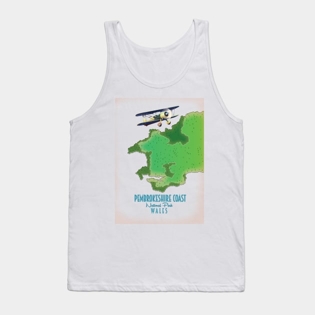 Pembrokeshire Coast National Park Tank Top by nickemporium1